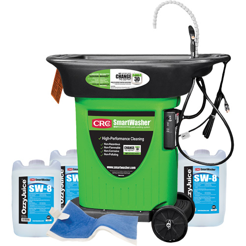 CRC Canada 1005022 Trousse de bassin de nettoyage de pi&egrave;ces mobile SmartWasher SW-823
