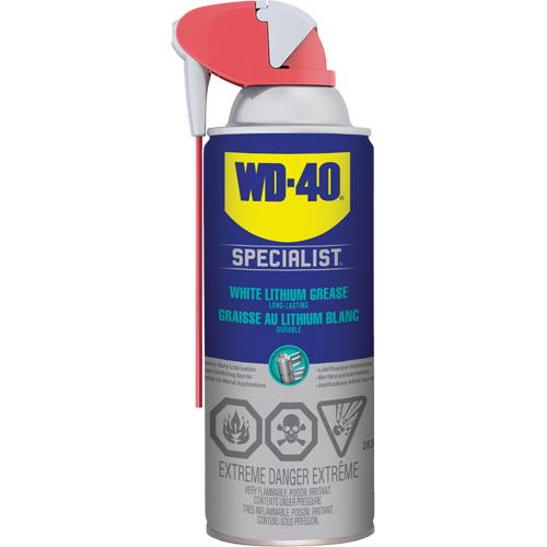 WD40 Specialist 01285 Graisse blanche au lithium haute performance Specialist, Canette a&eacute;rosol