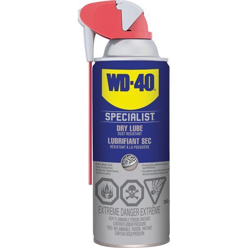 WD40 Specialist 01284 Specialist&reg; Dirt & Dust Resistant Dry Lubricant PTFE Spray, Aerosol Can