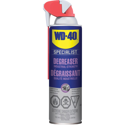 WD40 Specialist 01287 D&eacute;graissant industriel &agrave; action rapide Specialist, Canette a&eacute;rosol