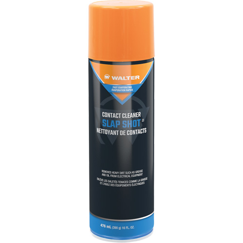 Walter Surface Technologies 53C612 SLAP SHOT Contact Cleaner, Aerosol Can