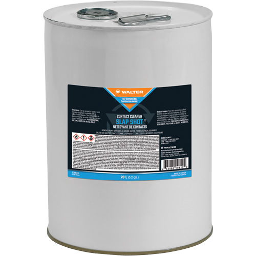 Walter Surface Technologies 53C615 SLAP SHOT Contact Cleaner, Pail