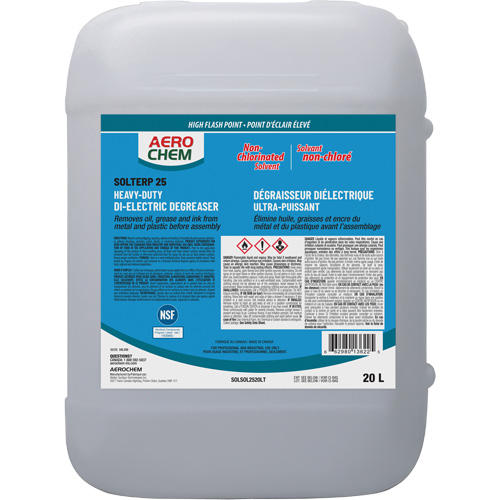 Walter Technologies Pour Surface SOLSOL2520LT D&eacute;graissant di&eacute;lectrique SOLTERP 25