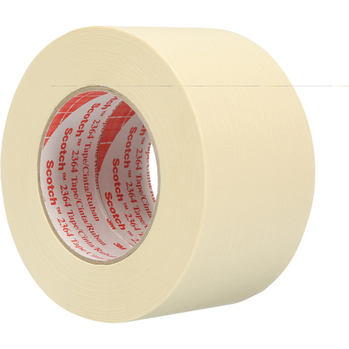 3M 2364-72X55 Ruban-cache haute performance 2364, 72 mm (3") x 55 m (180'), Havane