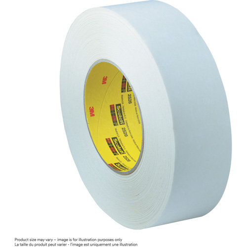 3M 2526-100X55-BULK Ruban plat pour textiles 2526, 100 mm (4") x 55 m (180'), Noir