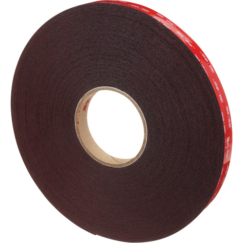 3M 5952-3/4X36 VHB Tape, 33 m (108') L x 18 mm (3/4") W, 45 mils, Acrylic