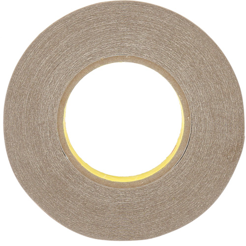 3M 9485PC-1/2X60 Adhesive Transfer Tape, 12.7 mm (1/2") W x 55 m (180') L, 5 mils
