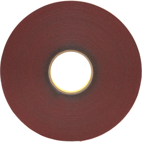 3M 4646 1/2INX72YD Ruban 4646 VHB, 33 m (108') lo x 12,7 mm (1/2") la, 25 mils, Acrylique