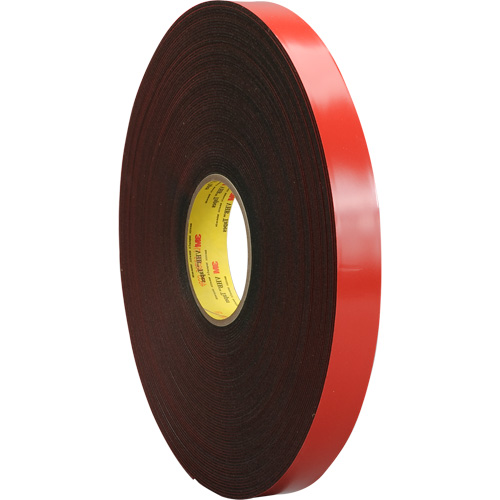 3M 4655-1X36 VHB Tape, 33 m (108') L x 25.4 mm (1") W, 62 mils, Acrylic