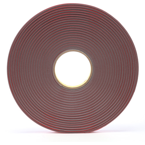 3M 4956F-1X36 Ruban VHB, 33 m (108') lo x 25,4 mm (1") la, 62 mils, Acrylique