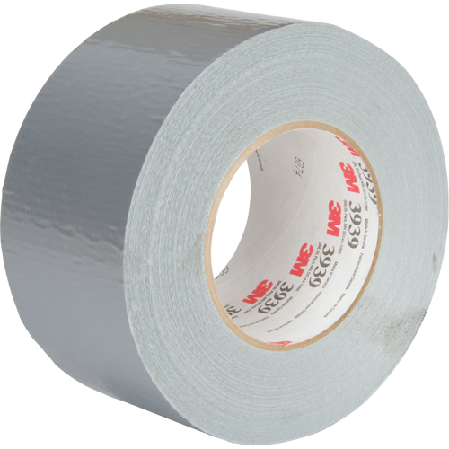 3M 3939-3X60 3939 Duct Tape, 9 mils, Silver, 72 mm (2-7/8") x 55 m (180')