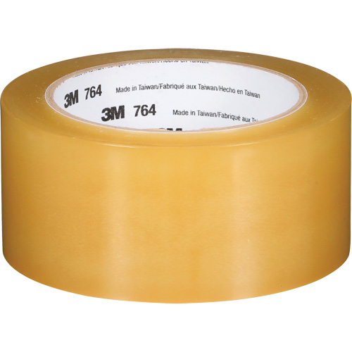 3M 764-2X36-CLR Ruban en vinyle pour travaux g&eacute;n&eacute;raux 764, 50,8 mm (2") la x 32,9 m (108') lo, 5 mils, Transparent
