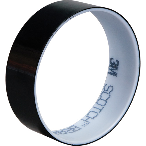 3M 850-3/4X72-BLK Ruban en polyester, Polyester, 19 mm (3/4") la x 66 m (216') lo, 1,9 mils &eacute;pais