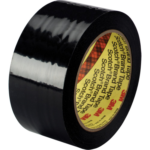 3M 483-1X36-BLK Polyethylene Tape, Polyethylene, 25.4 mm (1") W x 33 m (108') L, 5.1 mils Thick