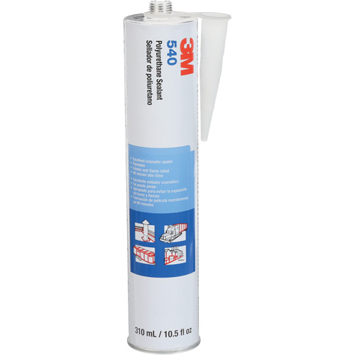 3M 540-CART-GRY Polyurethane Adhesive Sealant, 10.5 oz., Grey
