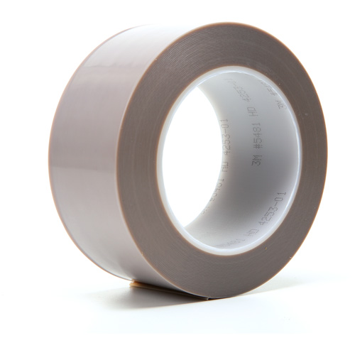 3M 5481-1X36 Ruban de collage en PTFE, PTFE, 25,4 mm (1") la x 33 m (108') lo, 6,8 mils &eacute;pais
