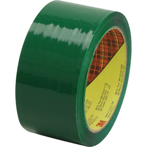 3M 373-48X50-GRN Scotch&reg; Box Sealing Tape 373, Hot Melt Adhesive, 2.5 mils, 48 mm (2") x 50 m (164')