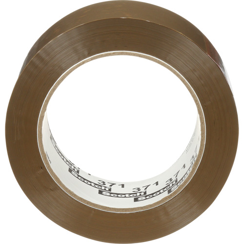 3M 371-48X100-TAN Scotch&reg; Box Sealing Tape 371, Hot Melt Adhesive, 1.9 mils, 48 mm (2") x 100 m (328')