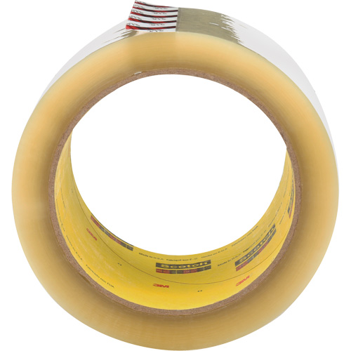 3M 373-72X50-CLR Scotch&reg; Box Sealing Tape 373, Hot Melt Adhesive, 2.5 mils, 72 mm (3") x 50 m (164')