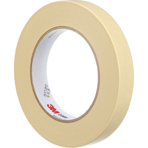 3M 2308-18X55 Masking Tape, 18 mm (3/4") x 55 m (180'), Beige