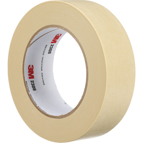 3M 2308-36X55 Ruban-cache, 36 mm (1-1/2") x 55 m (180'), Beige