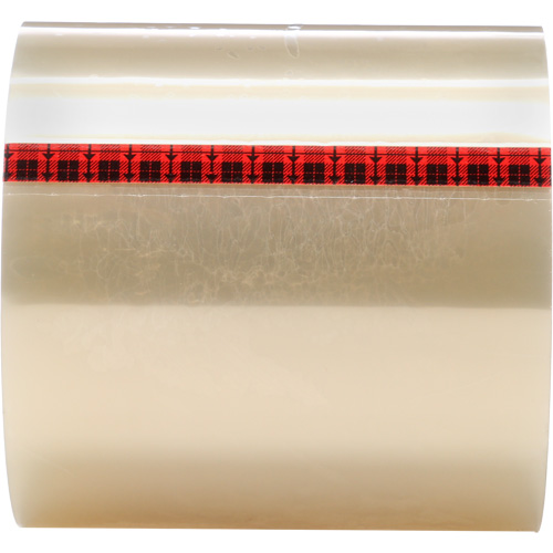 3M 356-4X72 Scotch&reg; Barricade Tape, Polyester, 102 mm (4") W x 66 m (216') L, 2 mils Thick