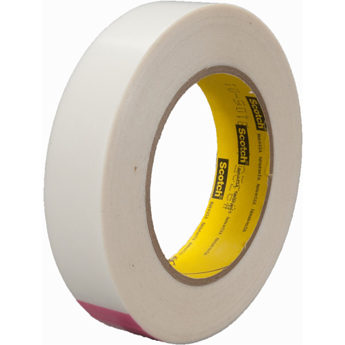 3M 9325-1X36-CLR Squeak-Reduction Tape 9325, 25.4 mm (1") x 33 m (108'), White