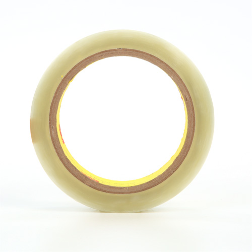 3M 396-1X36 Super Bond Film Tape, Polyester, 25.4 mm (1") W x 33 m (108') L, 4.1 mils Thick