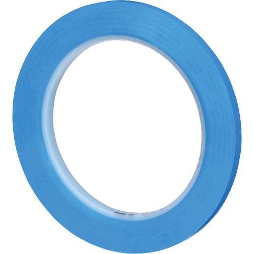 3M 471-1/4X36-BLU-IW Ruban en vinyle 471, 6 mm (1/4") la x 32,9 m (108') lo, 5,3 mils, Bleu