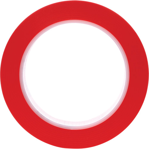 3M 471-1X36-RED 471 Vinyl Tape, 25.4 mm (1") W x 32.9 m (108') L, 5.2 mils, Red