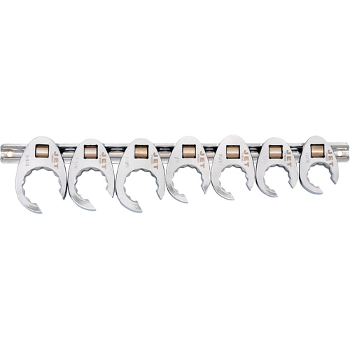 JET 719113 CFW1207-12 Jeu de cl&eacute;s pied-de-biche, 7 M