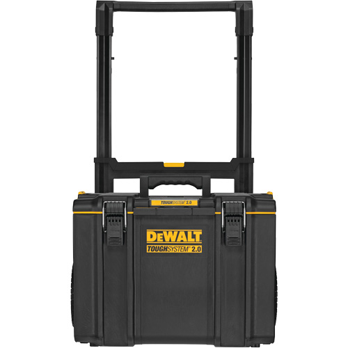 DEWALT DWST08450 Boîte &agrave; outils roulante ToughSystem 2,0, 23-69/100" x 19-79/100" x 38-7/10", Noir