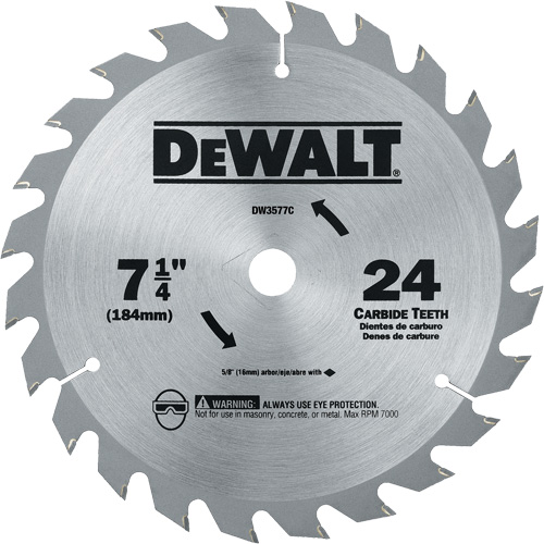 Black & decker shop circular saw blades