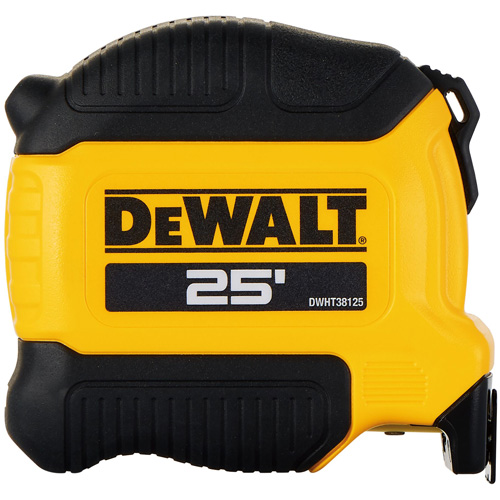 DEWALT DWHT38125S Ruban &agrave; mesurer Atomic Compact Serie, 1-1/8" x 25'