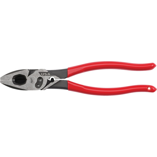 Milwaukee MT500C Lineman's Dipped Grip Pliers with Crimper & Bolt Cutter