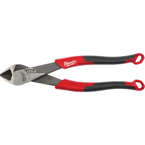 Milwaukee MT558 Diagonal Comfort Grip Cutting Pliers, 8" L