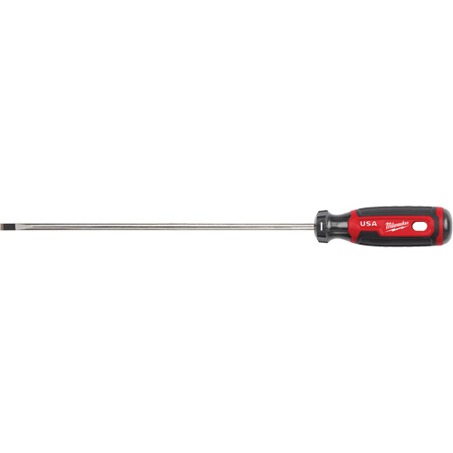 Milwaukee MT214 Tournevis d&eacute;b&eacute;niste, Tige de 1/4", Ronde, 363 mm lo, Prise en Coussin&eacute;e