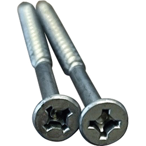 Fasteners & Fittings Inc. 551904 Phillips/Square Particle Board Screw, #8 x 3" L, Plain