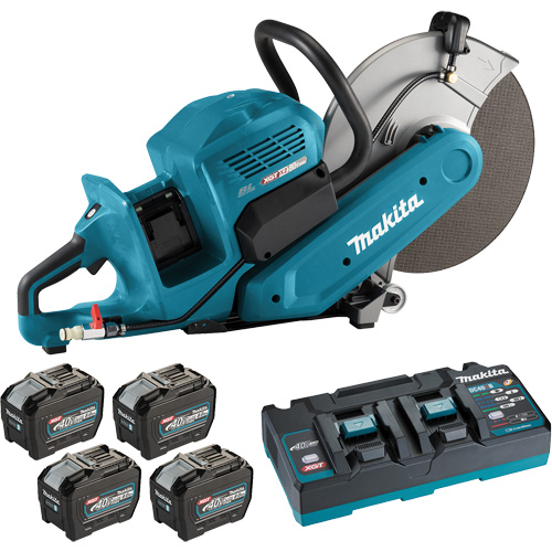 Makita CE001GL401 Scie &eacute;lectrique sans fil avec moteur sans balai 14" XGT