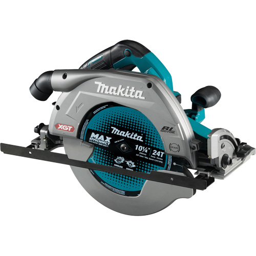 Makita HS011GZ XGT Brushless Cordless Circular Saw with Guide Rail Base (Tool Only), 10-1/4", 40 V
