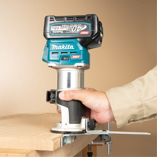 Makita RT001GZ01 Toupie compacte sans fil avec moteur sans balai XGT (outil seulement)
