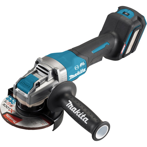 Makita GA044GZ XGT Brushless Cordless X-Lock Angle Grinder with Paddle Switch (Tool Only), 5" Wheel, 40 V