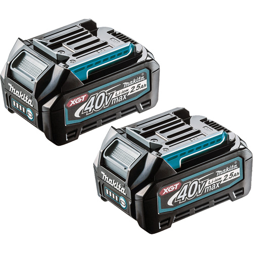 Makita BL4025-2 XGT 2.5 Ah Li-Ion Battery, 40 V