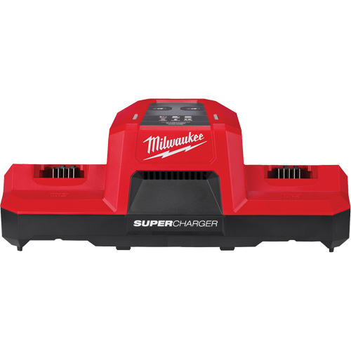 Milwaukee 48-59-1815 M18 Dual Bay Simultaneous Super Charger, 18 V, Lithium-Ion