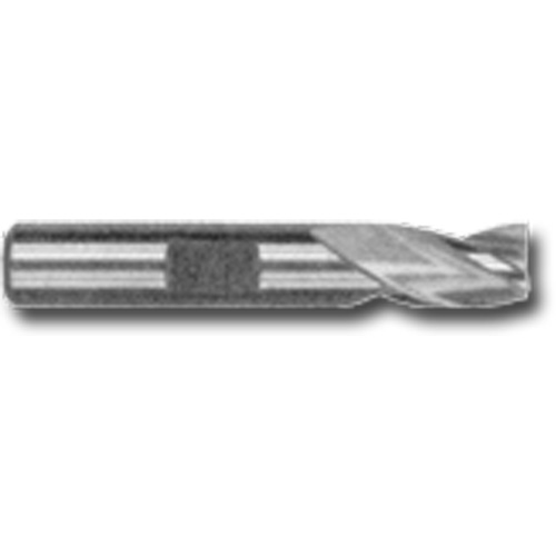 Clarkson Osborn EM56348 Weldon Shank End Mill, 3/4" Dia., 3 Flutes, High Speed Steel