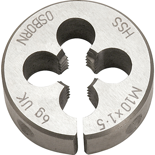 Clarkson Osborn TA40510 Split Circular Die, M10 X 1.5 Thread, High Speed Steel