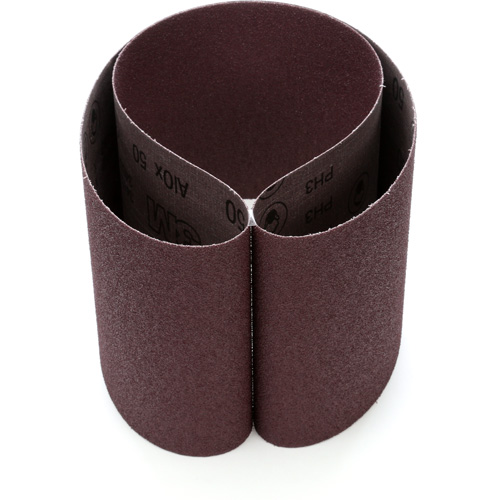 3M AB66630 Cloth Belt 241D, 6" W x 48" L, Aluminum Oxide, 50 Grit
