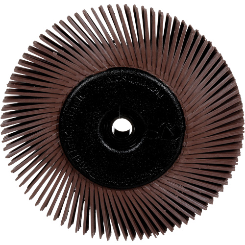 3M SB27603 Radial Bristle Brushes for Bench Grinders, 36X Grit, 6" Dia.
