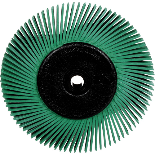 3M SB27605 Brosses radiales bristle pour meuleuses d'&eacute;tabli, Grain 50X, 6" dia.