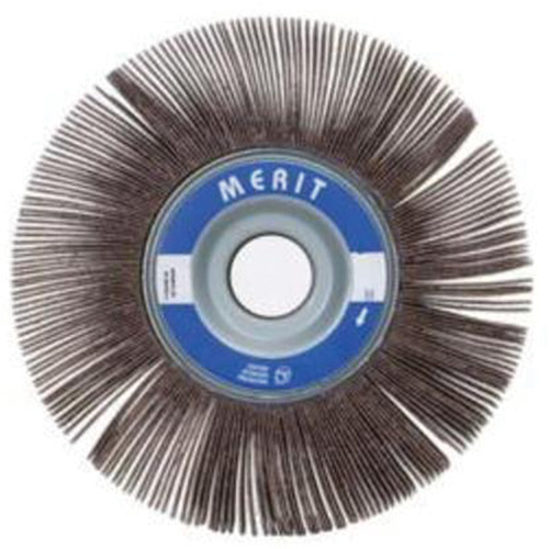 Merit 08834122022 High Performance Flap Wheel, Aluminum Oxide, 40 Grit, 3-1/2" x 2" x 5/8"